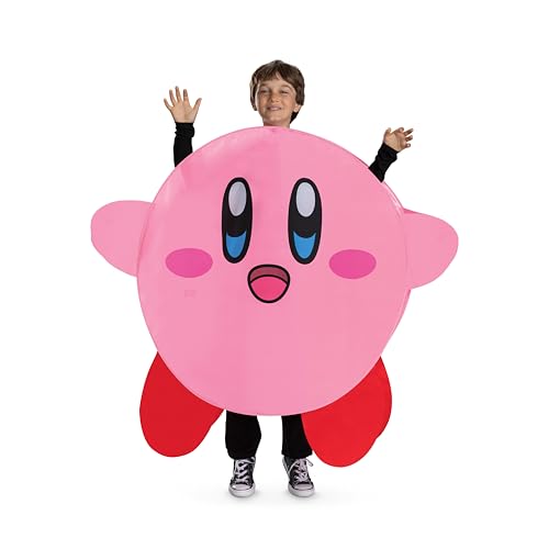 Disguise Kirby Pop Out Costume, Official Kirby Costume Overlay for Kids and Adults