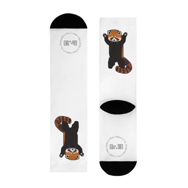 Red panda socks