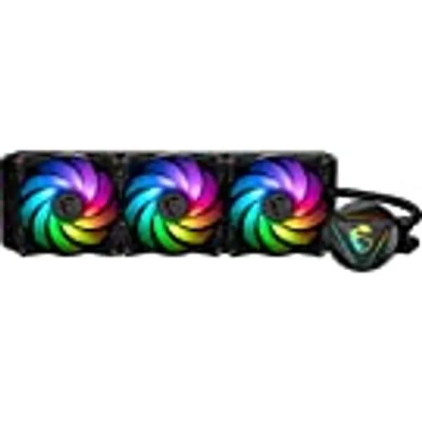 MSI MAG CoreLiquid 360R V2 - AIO ARGB CPU Liquid Cooler - Rotating Cap Design - LGA 1700 Ready - 360mm Radiator - Triple 120mm RGB PWM Fans