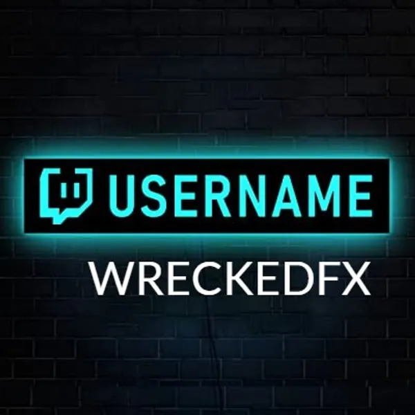 Custom Gamer Tag Neon Sign, Gamer Tag For Twitch, Gamer Tag Led, Gamer Tag Light, Gamer Tag Gift, Gamertag Sign, Personalization Gamer Tag Night Light