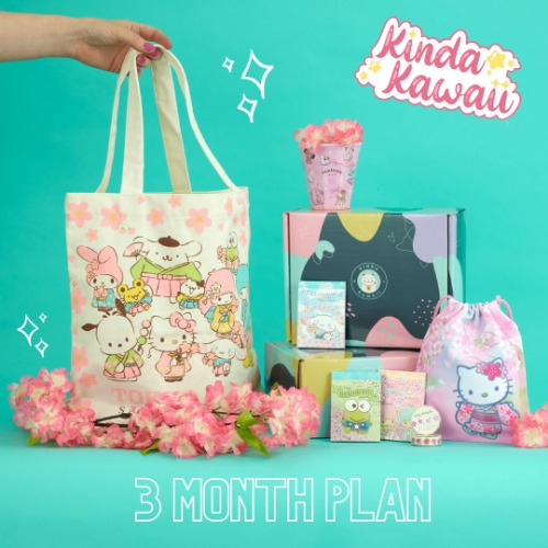 Kinda Kawaii Box (3 Month Pre-Paid Subscription) | Default Title