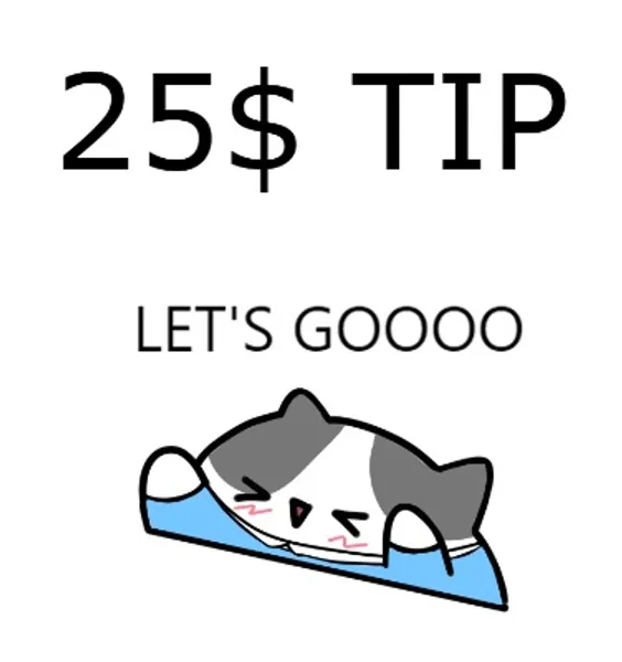 Tip me 25$ :)