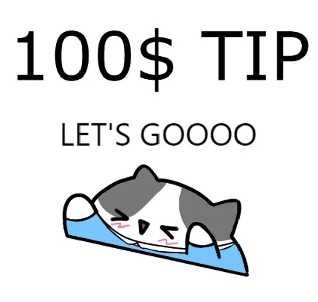 Tip me 100$ :)