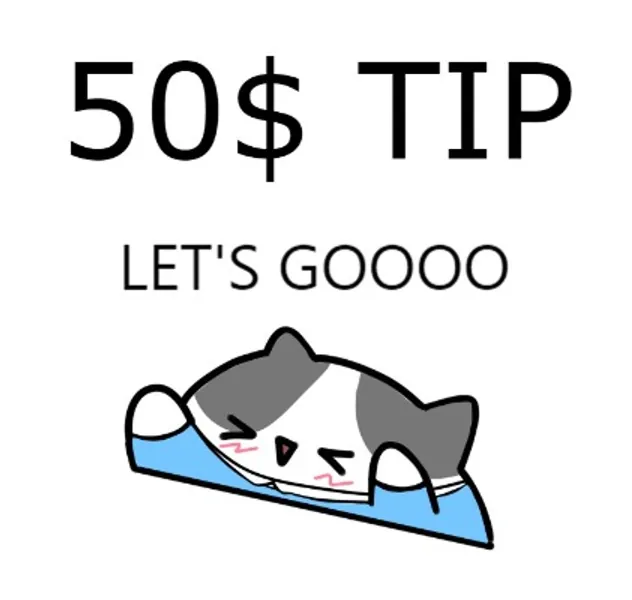 Tip me 50$ :)
