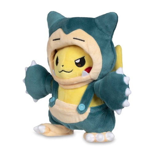 Pokémon Center: Fantasia Maniac Poké Snorlax Pikachu Poké de pelúcia, 20 cm