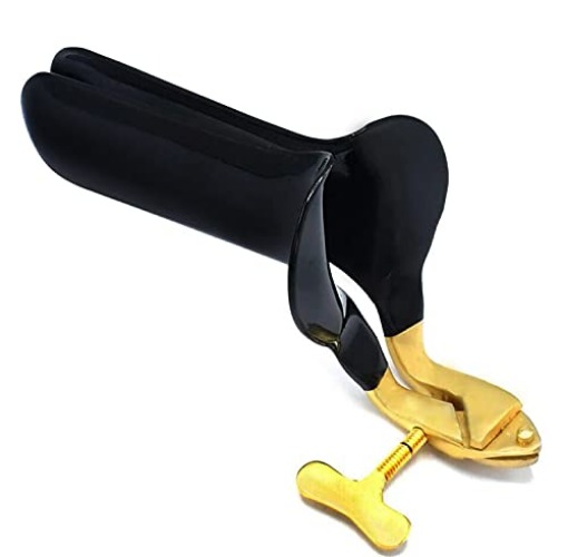 AAProTools Black Coated Collin Speculum Medium Stainless Steel