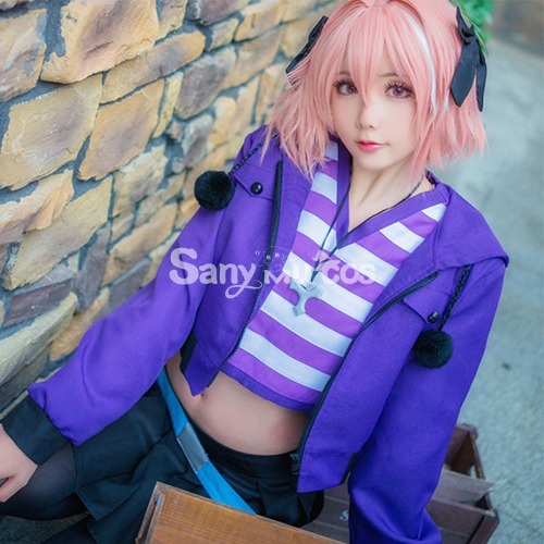 【In Stock】Anime Fate/Apocrypha Astolfo Casual Cosplay Costume - S