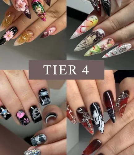 Give Nanna anime nails for a month!