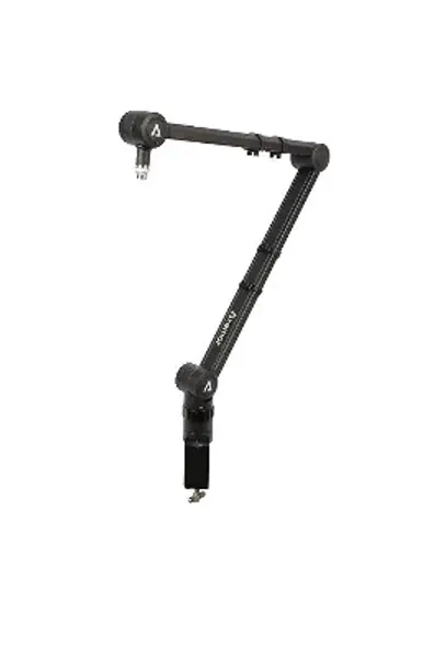 Aremor Pro Heavy Duty Deluxe Desk Mounted Tube-Style Broadcast Boom Arm Adjustable Suspension Boom Scissor Mic stand - Adjustable 360° Rotatable Microphone Arm - Stable Microphone Mount Arms
