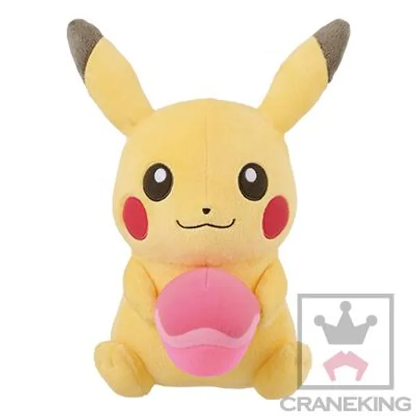 Pokemon Pikachu & Poffin Pokemonlife@enjoy eating 12 HQ Plush Doll Toy [In Stock, Ship Today]