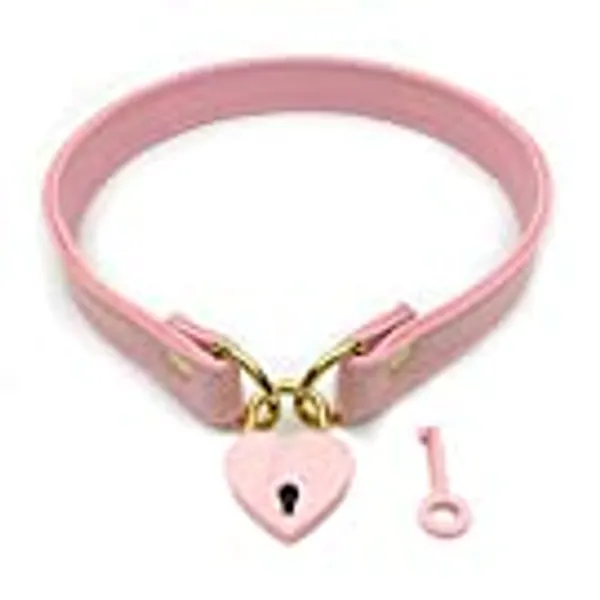 Padlock Choker Collar Necklace Lolita Collar Cat Kitty Velvet Necklace with Lock and Key
