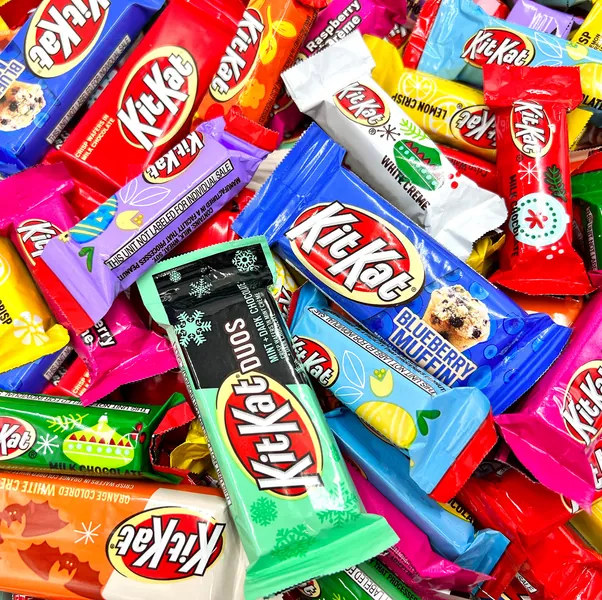 KITKAT Crisp Wafers Chocolate Candy Bars, Limited Edition Assorted Flavors, Bulk (3 Pound Bag) - 