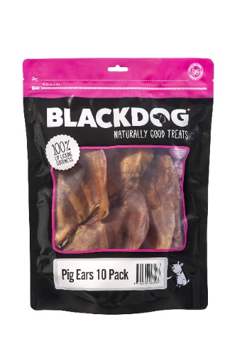 BLACKDOG Pig Ears - 10 Pack, All