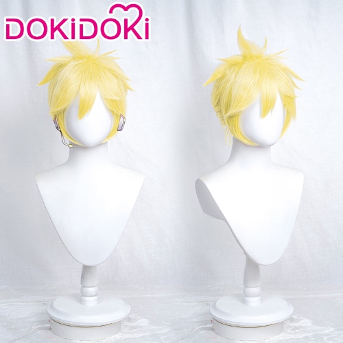 【Ready For Ship】DokiDoki Cosplay Cosplay Wig Yellow Short | Wig Only-【Ready For Ship】
