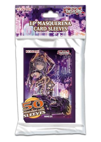 Yu-Gi-Oh! TRADING CARD GAME Card Sleeves Masquerena Kartenhüllen – Deutsche Ausgabe, Mehrfarbig