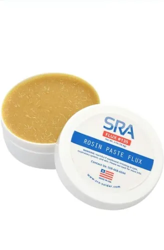 SRA Soldering Products Rosin Paste Flux #135 In A 2 oz Jar
