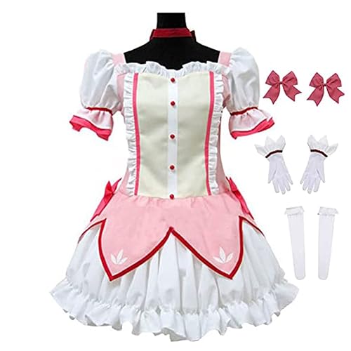 Okazaki Anime Homura Cosplay Costume Uniform Dress Halloween Outfit - Suita - Small