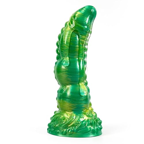 2.36" Diameter Huge Monster Dildo-9 Inch Realistic Anal Dildo Sex Toys with Strong Suction Cup, Thick Silicone Dragon Dildo XL Big Penis Vaginal G-Spot Anal Play Sexual Toy for Women Men - Huge Monster Dildo