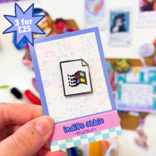 Window Logo File XP Icon Enamel Pin