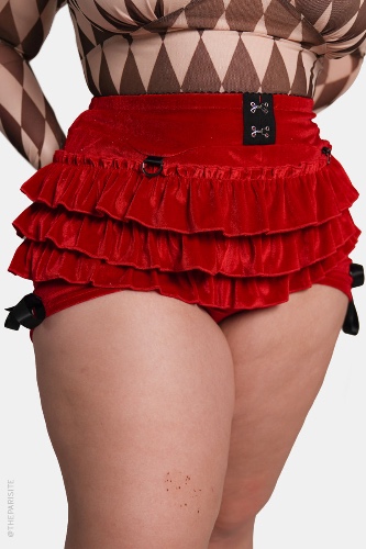 Red Velvet Rosemary Bloomers | S