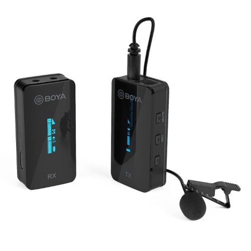 Boya by-XM6 S1 2.4GHz Wireless Lavalier Microphone System