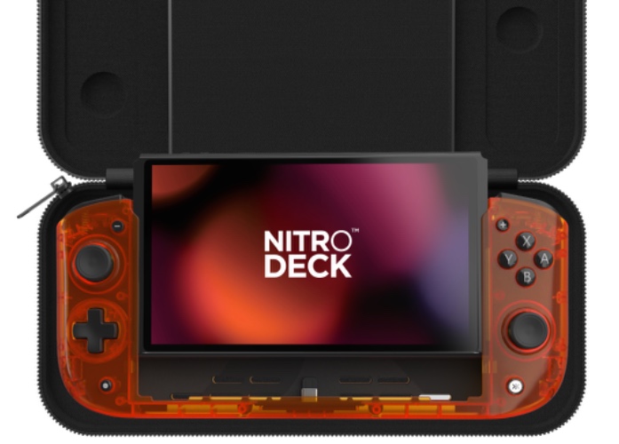 CRKD Nitro Deck [Retro Orange Zest Limited Edition] with Carry Case - Nintendo Switch | Default Title