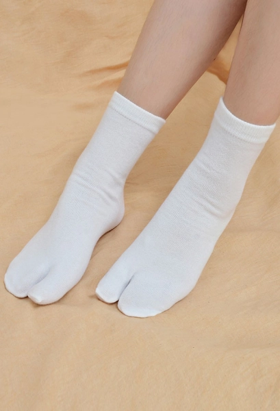Japanese Tabi Geta Cosplay Two Toe Socks