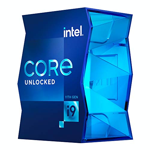Intel Core i9-11900K Desktop Processor 8 Cores up to 5.3 GHz Unlocked LGA1200 (Intel 500 Series & Select 400 Chipset) 125W - i9-11900K