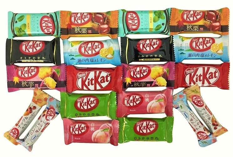 20 Japanese Kit Kat 10 Different Flavors Double Chocolate Gift box