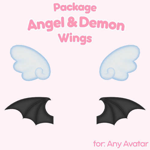 Angel & Demon Wings VRChat