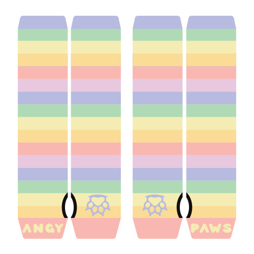 Pastel Rainbow Arm Warmers | Default Title