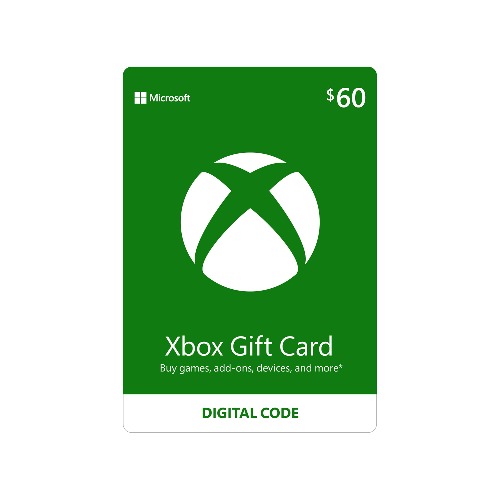 $60 Xbox Gift Card [Digital Code]