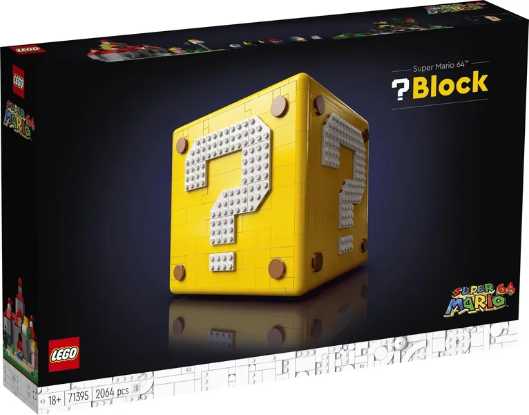LEGO Super Mario Fragezeichen-Block FragezeichenBlock aus Super Mario 64 (71395) - 