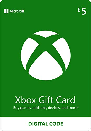 Xbox Gift Card | 5 GBP | Digital Voucher | Xbox One, Series S|X & Windows | (Download Code) - £5 - Standard