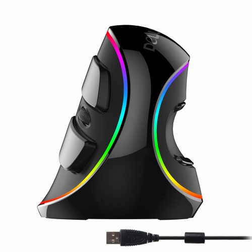 Vertical RGB Wired Mouse