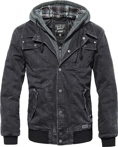 Brandit Herren Dayton Jacke - L Schwarz