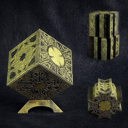 SSZJ Hellraiser Puzzle Box,Puzzle-Box für Kinder und Erwachsene, Horrorfilm-Waren für Heim- und Bürodekoration - 