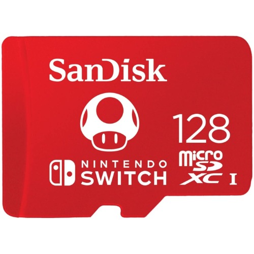 Sandisk and Nintendo MicroSDXC 128GB