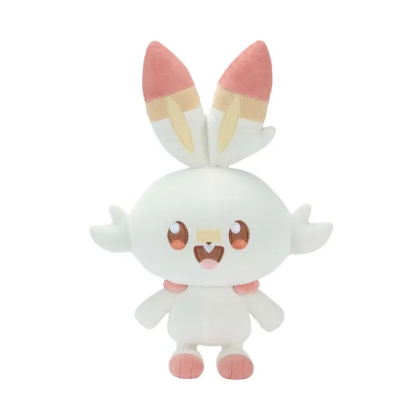 Plush Scorbunny Mofugutto Pokémon Poképeace