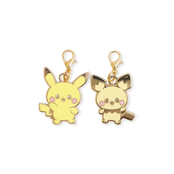 Keychains Set Pikachu & Pichu Pokémon Poképeace