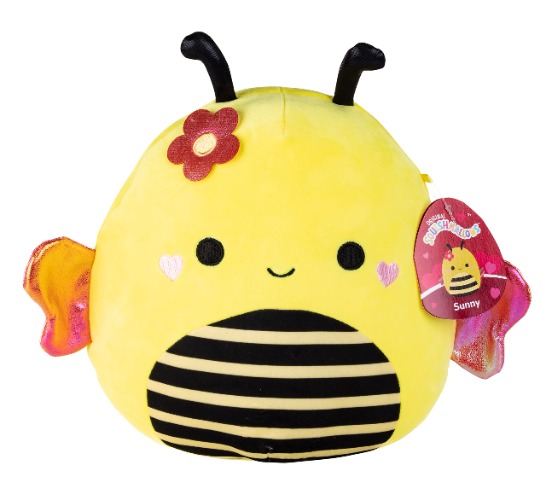Squishmallows 10" Sunny The Bumble Bee, Valentine's Day Plush - Official Kellytoy - Adorable Bee Stuffed Animal Toy - Great Gift for Kids - 