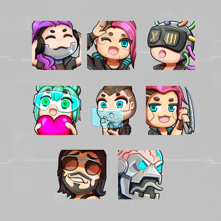 Cyberpunk Emotes - Cyberpunk / Static