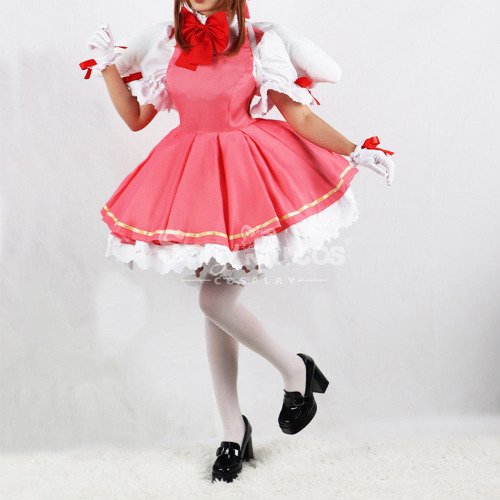 【In Stock】Anime Cardcaptor Sakura Cosplay Sakura Kinomoto Cosplay Costume - XL