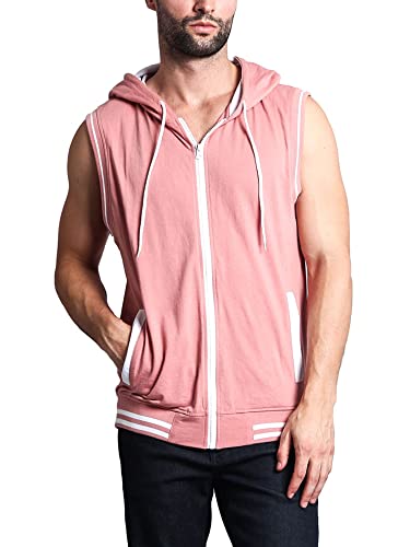 Lightweight Athletic Casual Sleeveless Hoodie