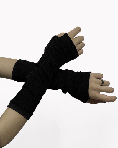 Set The Tone Cuff Gloves | Black / Onesize