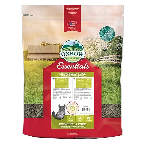 Oxbow Essentials Chinchilla Food - All Natural Chinchilla Food - 25 lb. - Chinchilla Food - 25 Pound (Pack of 1)