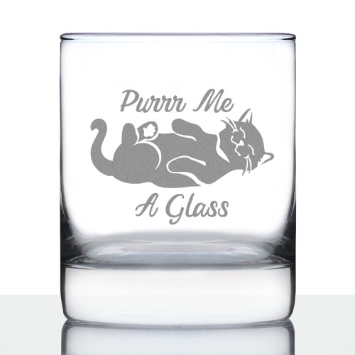 Cat Rocks Glass