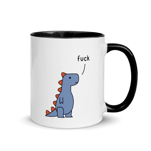 t-rex saying fuck | Black