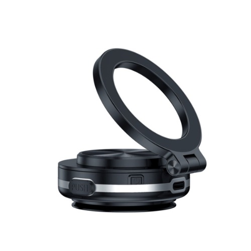 Place And Hold Magnetic Phone Holder - BLACK