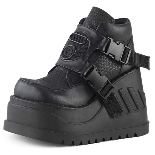 Demonia Womens STOMP-15/BVL Boots - 7